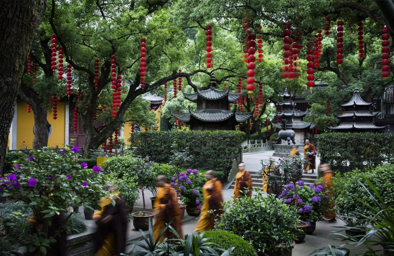 China Templo Budista em Hangzhou