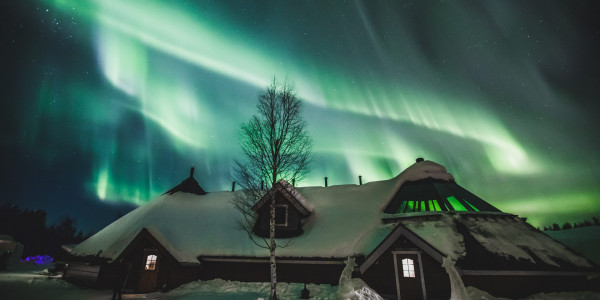 Aurora Boreal na Finlândia 