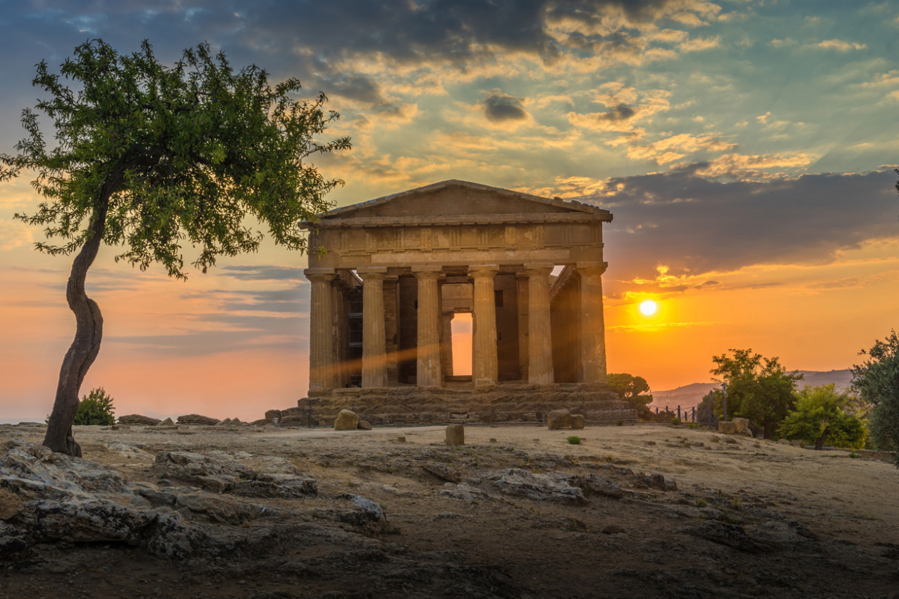 Sicília Templo de Concórdia 
