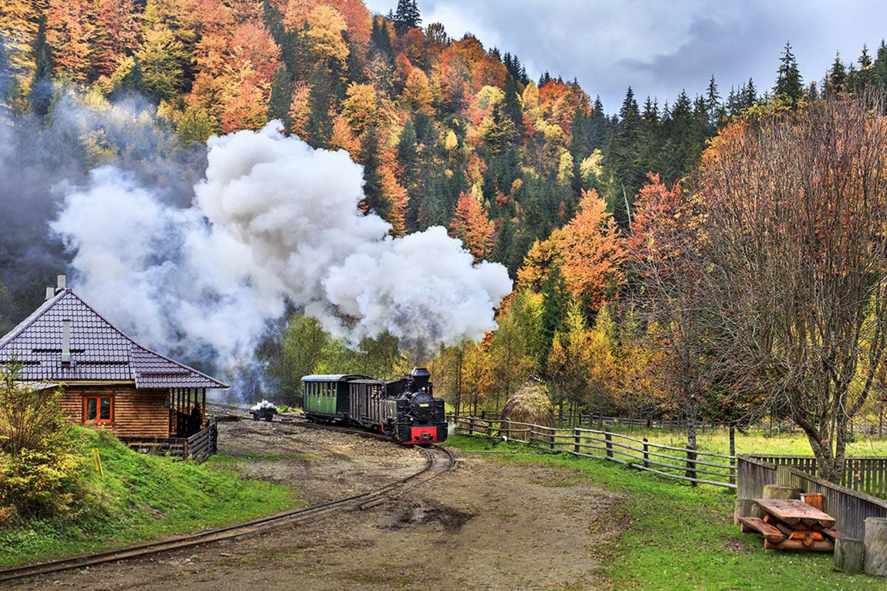 Viagem Para Romênia e Transilvaniana com Locomotiva a Vapor 
